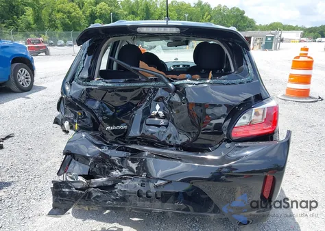 2024 Mitsubishi Mirage Es/Le из США, поврежденный, VIN ML32AUHJ5RH035581